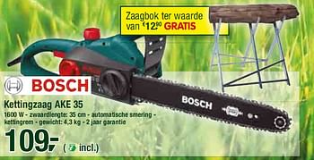 Promoties Kettingzaag  - Bosch - Geldig van 10/03/2010 tot 23/03/2010 bij Makro
