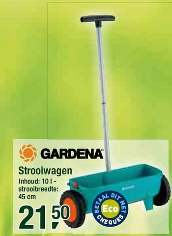 Promoties Strooiwagen - Gardena - Geldig van 10/03/2010 tot 23/03/2010 bij Makro