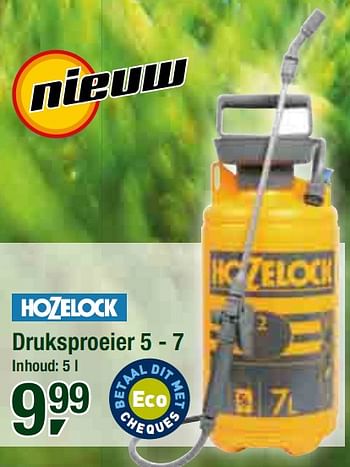 Promoties Druksproeier - Hozelock - Geldig van 10/03/2010 tot 23/03/2010 bij Makro