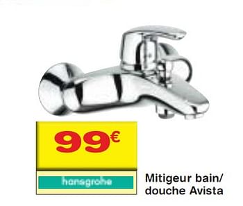 Promotions Mitigeur bain- douche Avista - Produit maison - BricoPlanit - Valide de 10/03/2010 à 29/03/2010 chez BricoPlanit