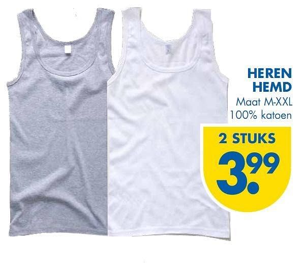 Zeeman discount hemd heren