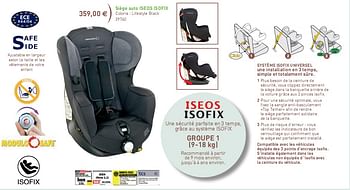 Bebeconfort Siege Auto Iseos Isofix En Promotion Chez Premaman