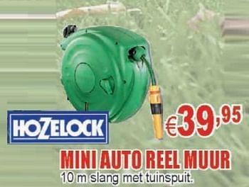 Promoties Mini Auto Reel Muur - Hozelock - Geldig van 18/03/2010 tot 31/03/2010 bij Cevo Market