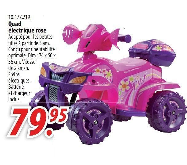 quad electrique maxi toys