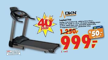 DKN Loopband T960 - Promotie bij