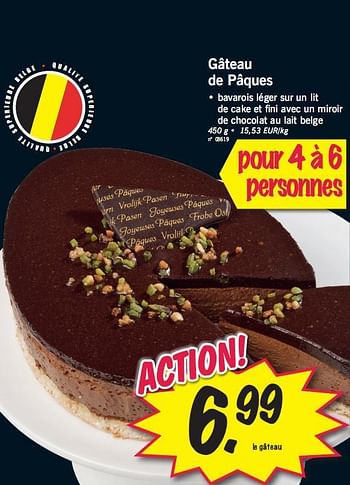 Produit Maison Lidl Gateau De Paques En Promotion Chez Lidl