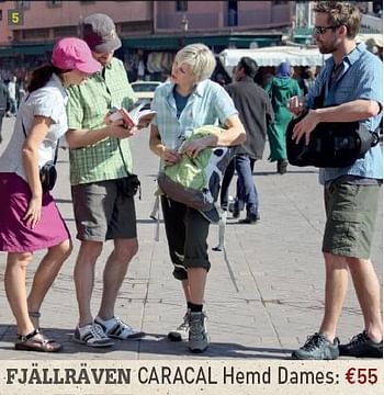 Promoties CARACAL Hemd Dames - FJALL RAVEN - Geldig van 12/04/2010 tot 30/04/2010 bij A.S.Adventure