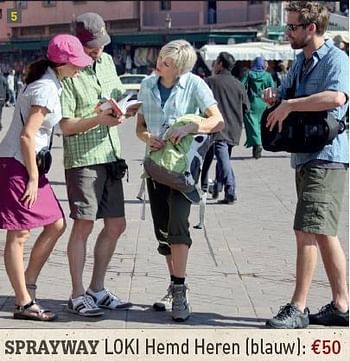 Promoties LOKI Hemd Heren - Sprayway - Geldig van 12/04/2010 tot 30/04/2010 bij A.S.Adventure