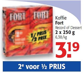 Promoties Koffie - Fort - Geldig van 14/04/2010 tot 27/04/2010 bij Alvo