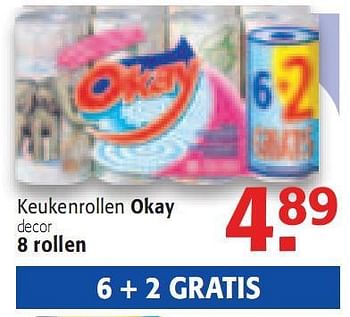 Promoties Keukenrollen - Huismerk - Okay  - Geldig van 14/04/2010 tot 27/04/2010 bij Alvo