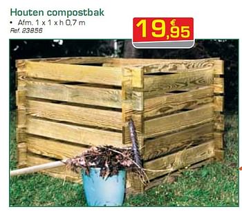 Promoties Houten compostbak - Meno - Geldig van 26/04/2010 tot 22/05/2010 bij Group Meno