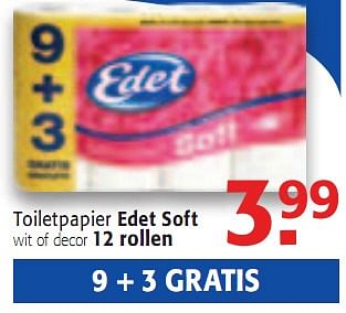 Promoties Toiletpapier - Edet - Geldig van 28/04/2010 tot 11/05/2010 bij Alvo