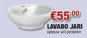 Promoties Lavabo jari - Huismerk - Cevo - Geldig van 29/04/2010 tot 12/05/2010 bij Cevo Market