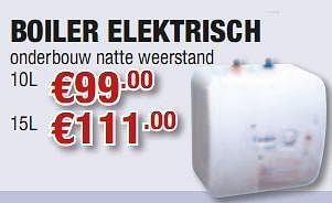 Promoties Boiler elektrisch - Van Marcke - Geldig van 29/04/2010 tot 12/05/2010 bij Cevo Market