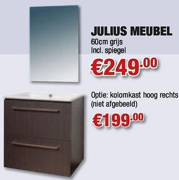 Promoties Julius meubel - Huismerk - Cevo - Geldig van 29/04/2010 tot 12/05/2010 bij Cevo Market