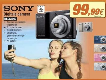 Promoties Digitale camera - Sony - Geldig van 03/05/2010 tot 31/05/2010 bij Expert