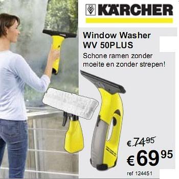 Promoties Window washer  - Kärcher - Geldig van 03/05/2010 tot 31/05/2010 bij Freetime