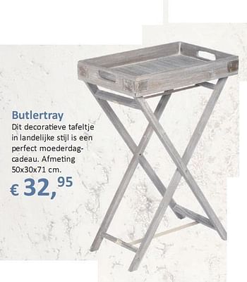 Promoties Butlertray - Huismerk - Groen Expert - Geldig van 06/05/2010 tot 12/05/2010 bij Groen Expert