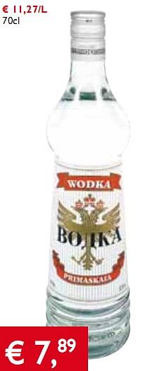Promoties Wodka - Huismerk - Prima - Geldig van 06/05/2010 tot 18/05/2010 bij Prima