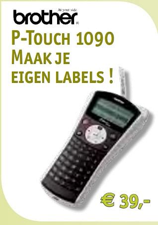 Promoties Maak je eigen labels - Brother - Geldig van 07/05/2010 tot 09/06/2010 bij LBCS