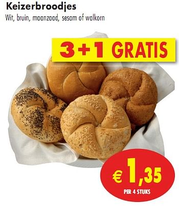 Promoties Keizerbroodjes - Huismerk - Intermarche - Geldig van 11/05/2010 tot 16/05/2010 bij Intermarche