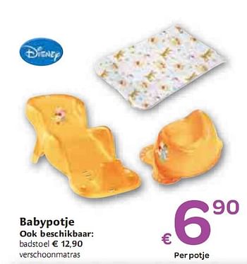 Promoties Babypotje - Disney - Geldig van 12/05/2010 tot 18/05/2010 bij Carrefour
