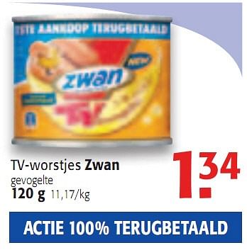 Promoties Tv-worstjes - Zwan - Geldig van 12/05/2010 tot 25/05/2010 bij Alvo