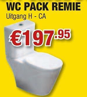 Promotions Wc pack remie - Produit maison - Cevo - Valide de 13/05/2010 à 26/05/2010 chez Cevo Market
