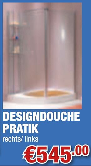 Promoties Designdouche pratik - Huismerk - Cevo - Geldig van 13/05/2010 tot 26/05/2010 bij Cevo Market