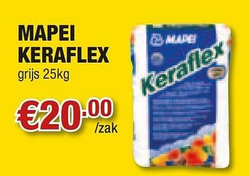 Promoties Keraflex - Mapei - Geldig van 13/05/2010 tot 26/05/2010 bij Cevo Market