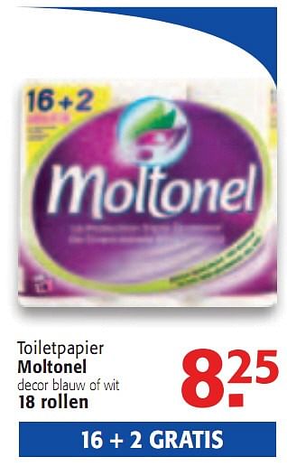 Promoties Toiletpapier - Moltonel - Geldig van 26/05/2010 tot 08/06/2010 bij Alvo