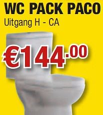 Promoties Wc pack paco - Huismerk - Cevo - Geldig van 27/05/2010 tot 09/06/2010 bij Cevo Market