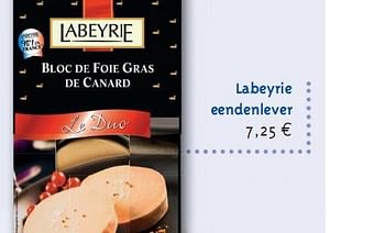 Promoties Eendenlever - Labeyrie - Geldig van 01/06/2010 tot 30/06/2010 bij Alvo