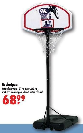 Huismerk - Makro Basketpaal - Promotie Makro