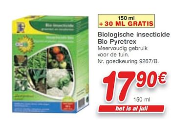 Promoties Biologische insecticide bio pyretrex - Huismerk - Makro - Geldig van 02/06/2010 tot 28/06/2010 bij BricoPlanit