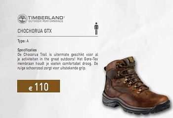 Promoties Chochorua gtx - Timberland - Geldig van 03/06/2010 tot 21/12/2010 bij A.S.Adventure