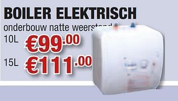 Promoties Boiler elektrisch - Van Marcke - Geldig van 10/06/2010 tot 30/06/2010 bij Cevo Market