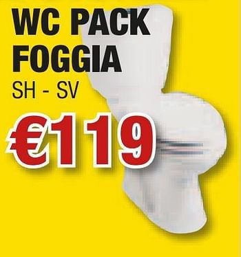 Promoties Wc pack foggia - Huismerk - Cevo - Geldig van 10/06/2010 tot 30/06/2010 bij Cevo Market