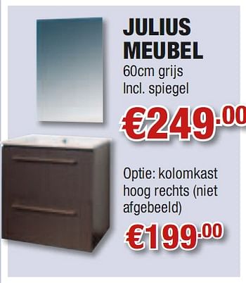 Promoties Julius meubel - Huismerk - Cevo - Geldig van 10/06/2010 tot 30/06/2010 bij Cevo Market