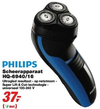 Achternaam Intuïtie zak Philips Scheerapparaat - Promotie bij Makro