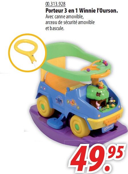 Porteur bébé store maxi toys