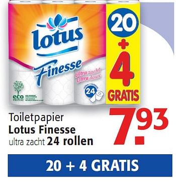 Promoties Toiletpapier - Lotus - Geldig van 23/06/2010 tot 06/07/2010 bij Alvo