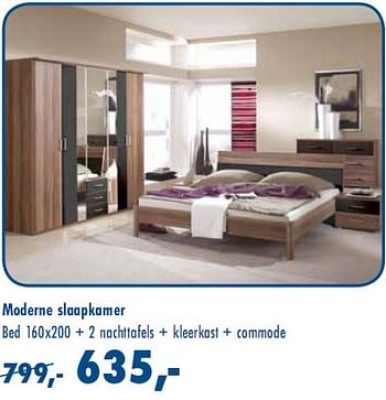 Huismerk - Prijzenkoning Moderne slaapkamer - Promotie Prijzenklopper