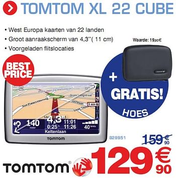 Promoties West europa kaarten van 22 landen - TomTom - Geldig van 19/07/2010 tot 14/08/2010 bij Auto 5