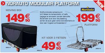 Promoties Modulair platform - Norauto - Geldig van 19/07/2010 tot 14/08/2010 bij Auto 5