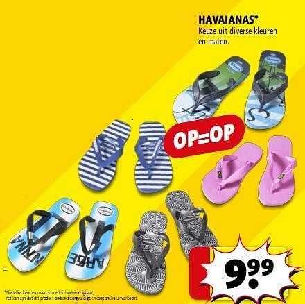 Havaianas slippers best sale dames kruidvat