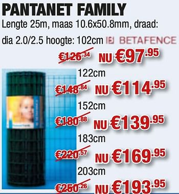 Promoties Pantanet family - Huismerk - Cevo - Geldig van 02/08/2010 tot 18/08/2010 bij Cevo Market