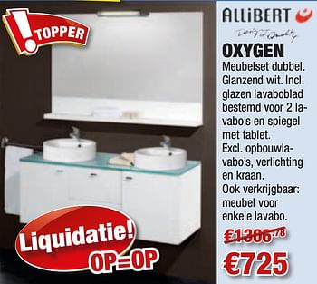 Promoties Oxygen - Allibert - Geldig van 02/08/2010 tot 18/08/2010 bij Cevo Market