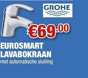 Promoties Eurosmart lavabokraan - Grohe - Geldig van 02/08/2010 tot 18/08/2010 bij Cevo Market