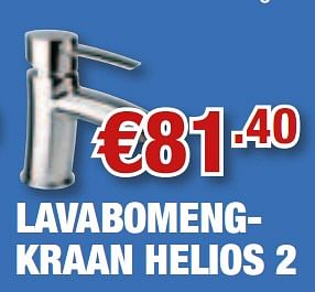 Promoties Lavabomengkraan helios 2 - Grohe - Geldig van 02/08/2010 tot 18/08/2010 bij Cevo Market